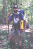 Steve at Zaleski BP trail
